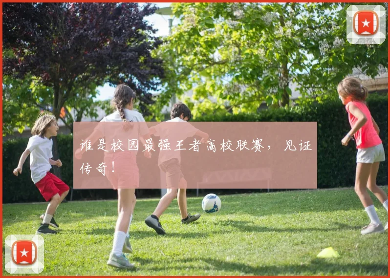 谁是校园最强王者高校联赛，见证传奇！